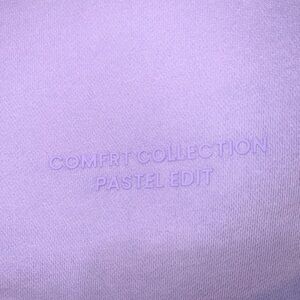 Comfrt Collection Pastel Edit Lavender Hooded sweater and matching joggers
